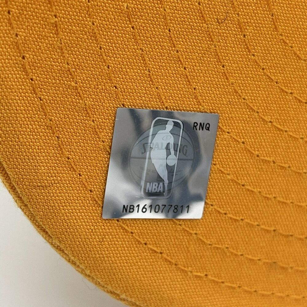 Milwaukee Bucks New Era 9Fifty On-Court City Edition Yellow Snapback Hat Cap - Picture 13 of 15